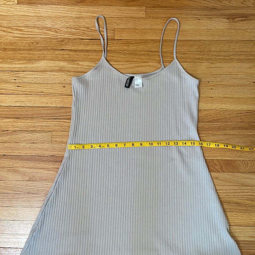 H&M Ribbed Spaghetti Strap Dress - Picture 6 of 6